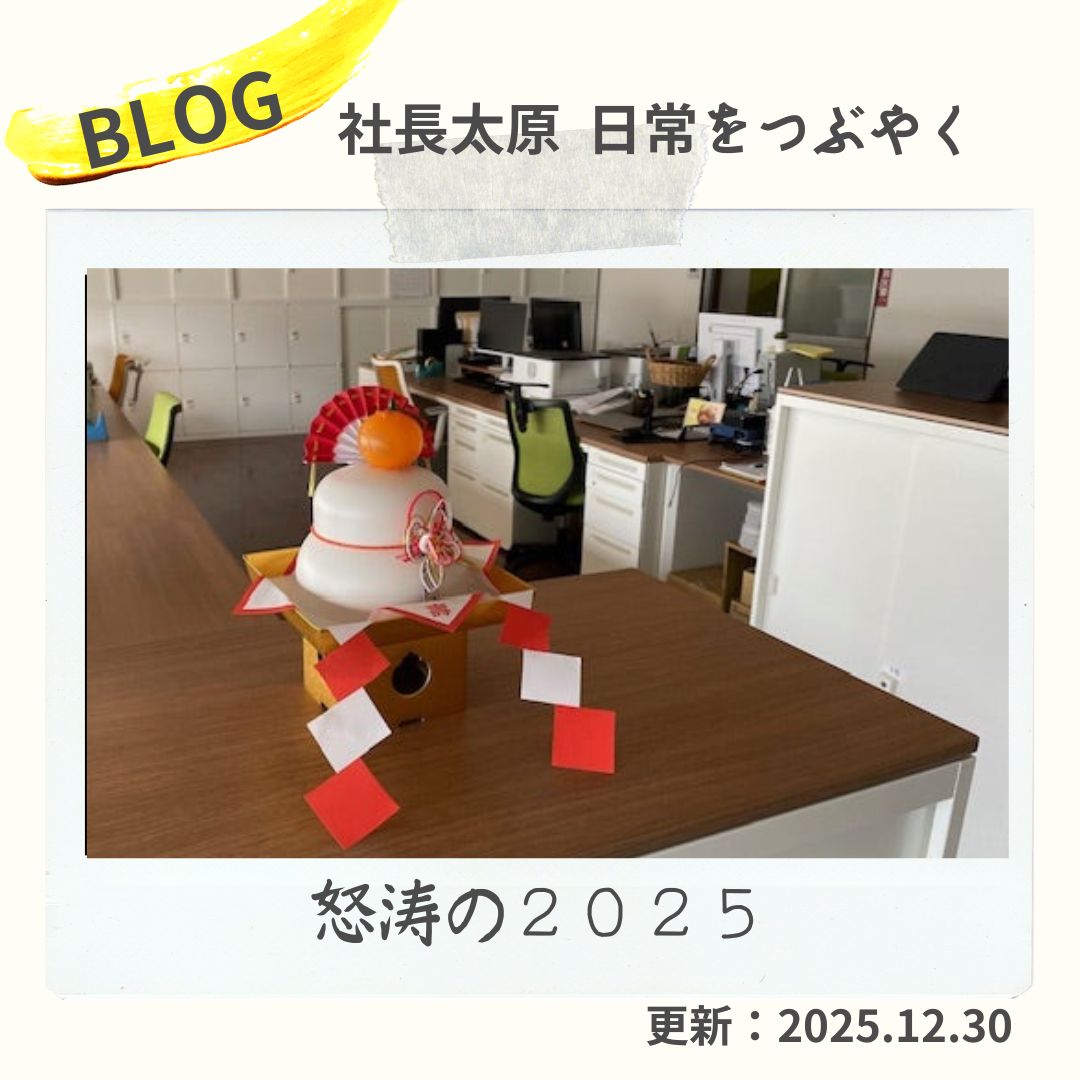 blog　怒涛の2025
