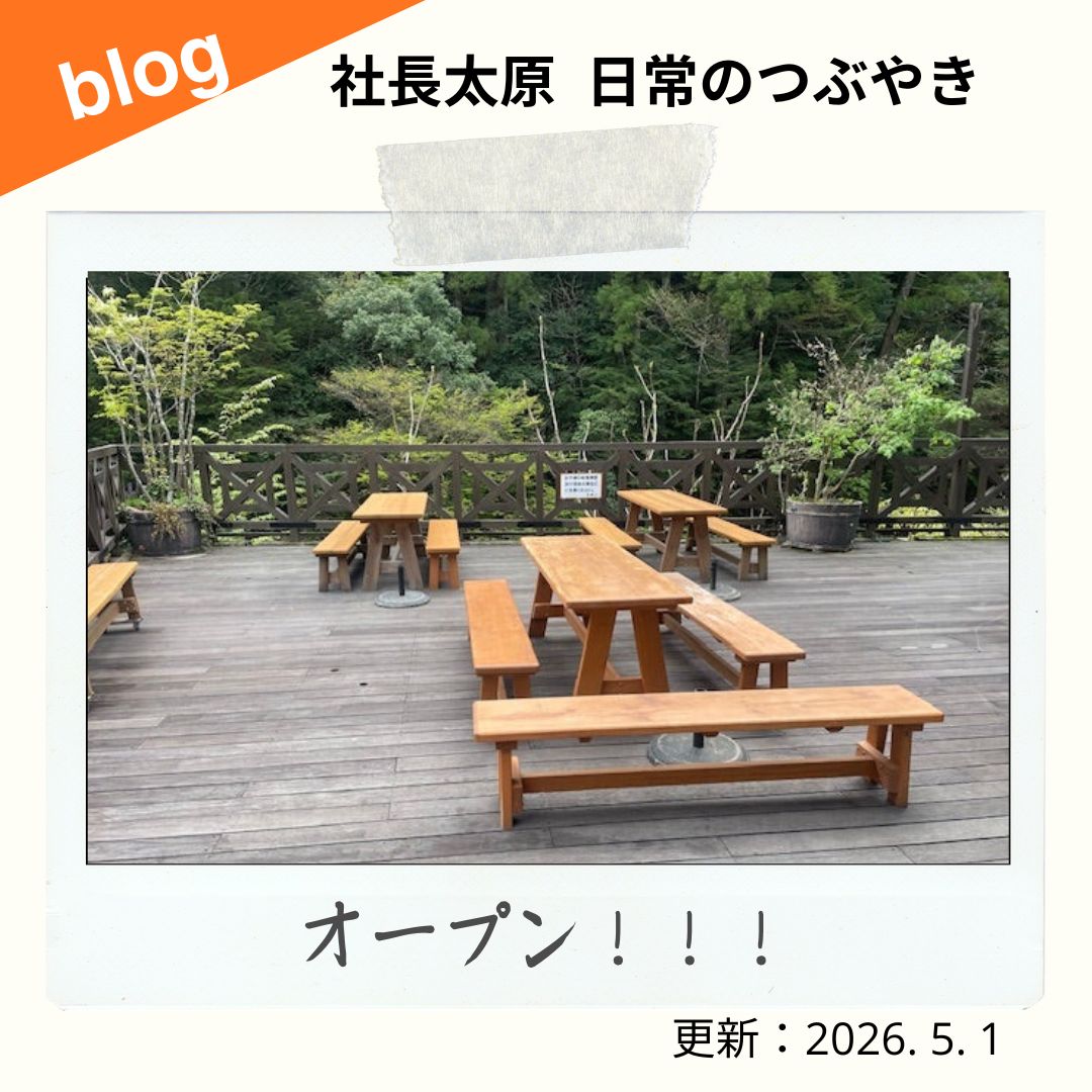blog　オープン